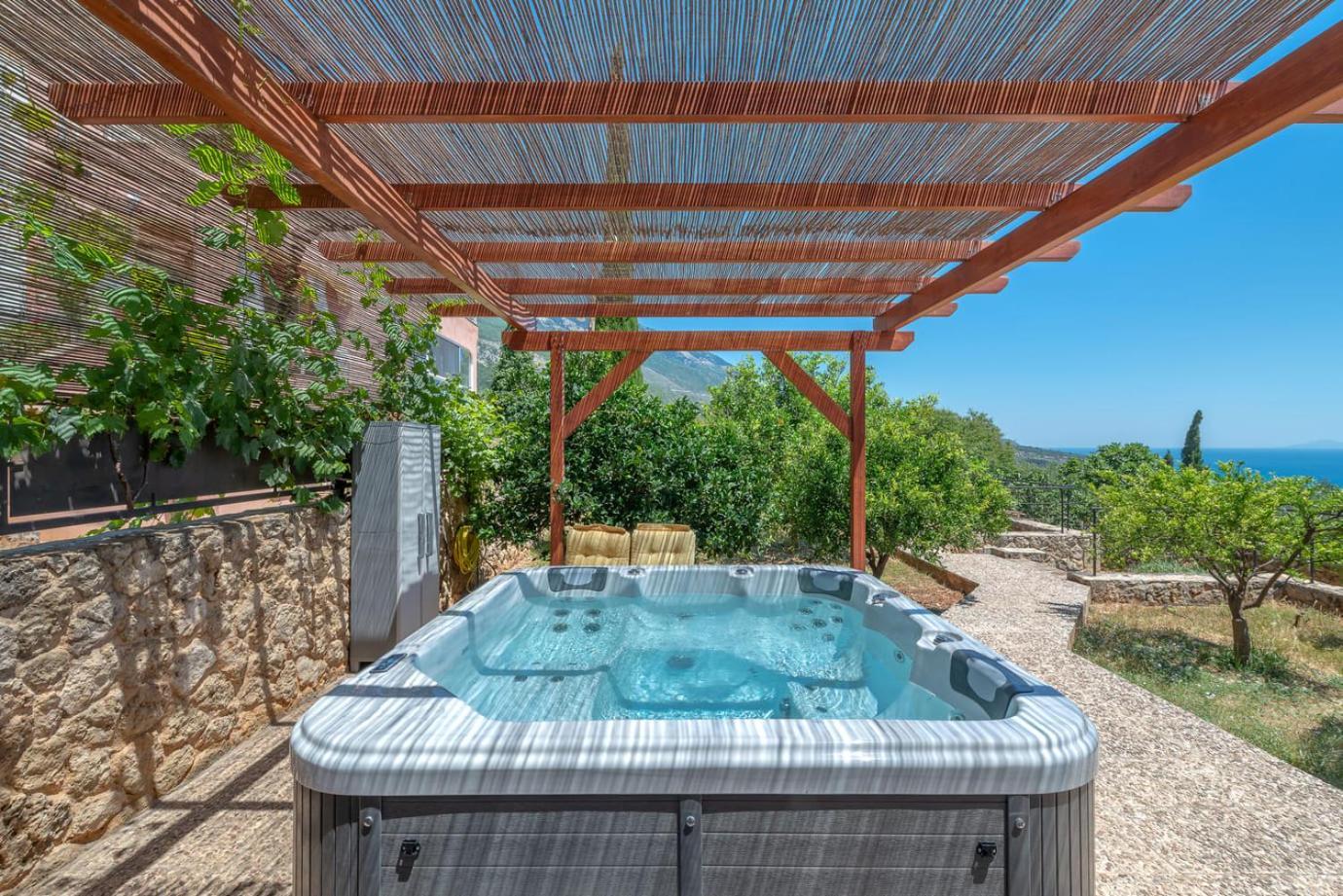 Villa Harmony In Lourdata Livathos  Exteriör bild